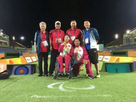 我市户县射箭选手吴春艳在里约残奥会第三日夺得金牌