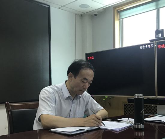 市残联召开2018年第6期“追赶超越” 工作推进会