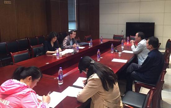 市人社局检查残疾人职介服务工作