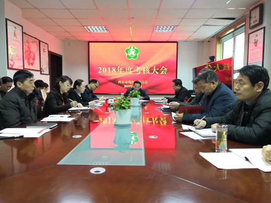 ​市残联召开2018年度考核大会