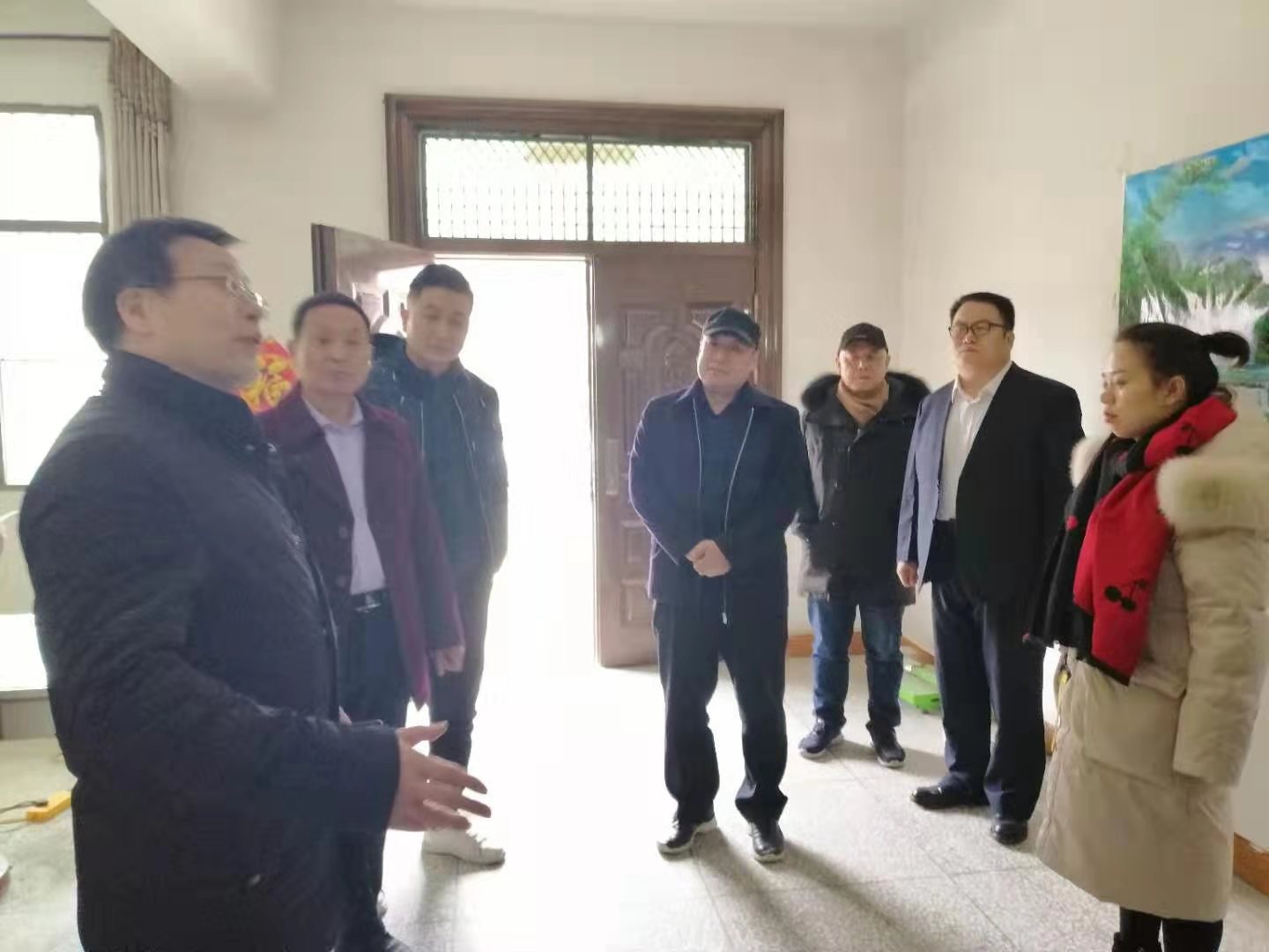 省残联副巡视员郜广尉一行来我市慰问贫困残疾人