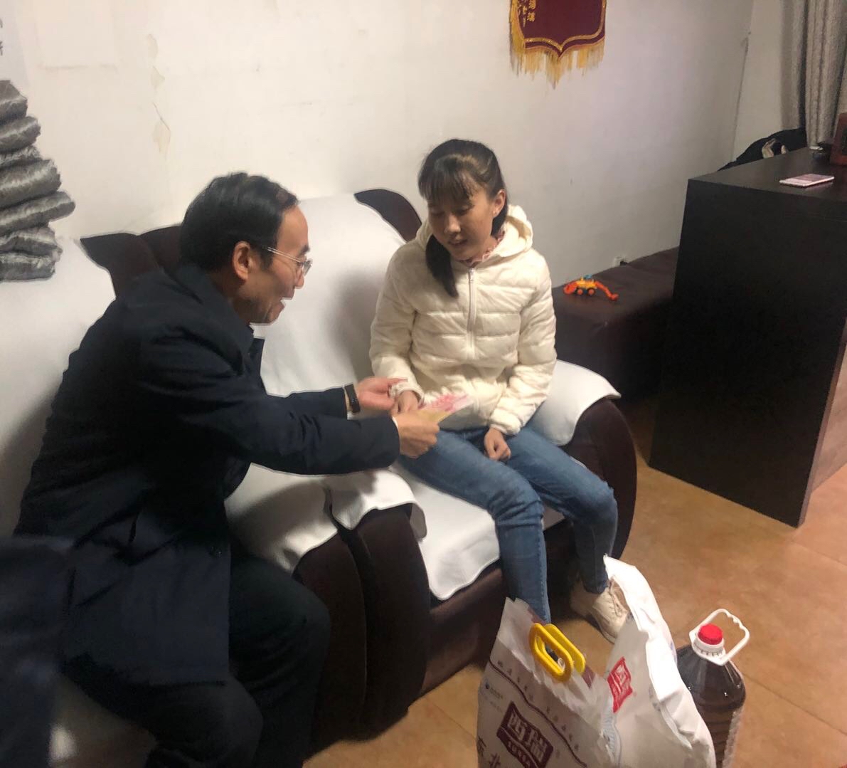 走访慰问残疾人 真情点滴在心头——市残联党组书记、理事长安文中一行赴雁塔区开展走访慰问活动