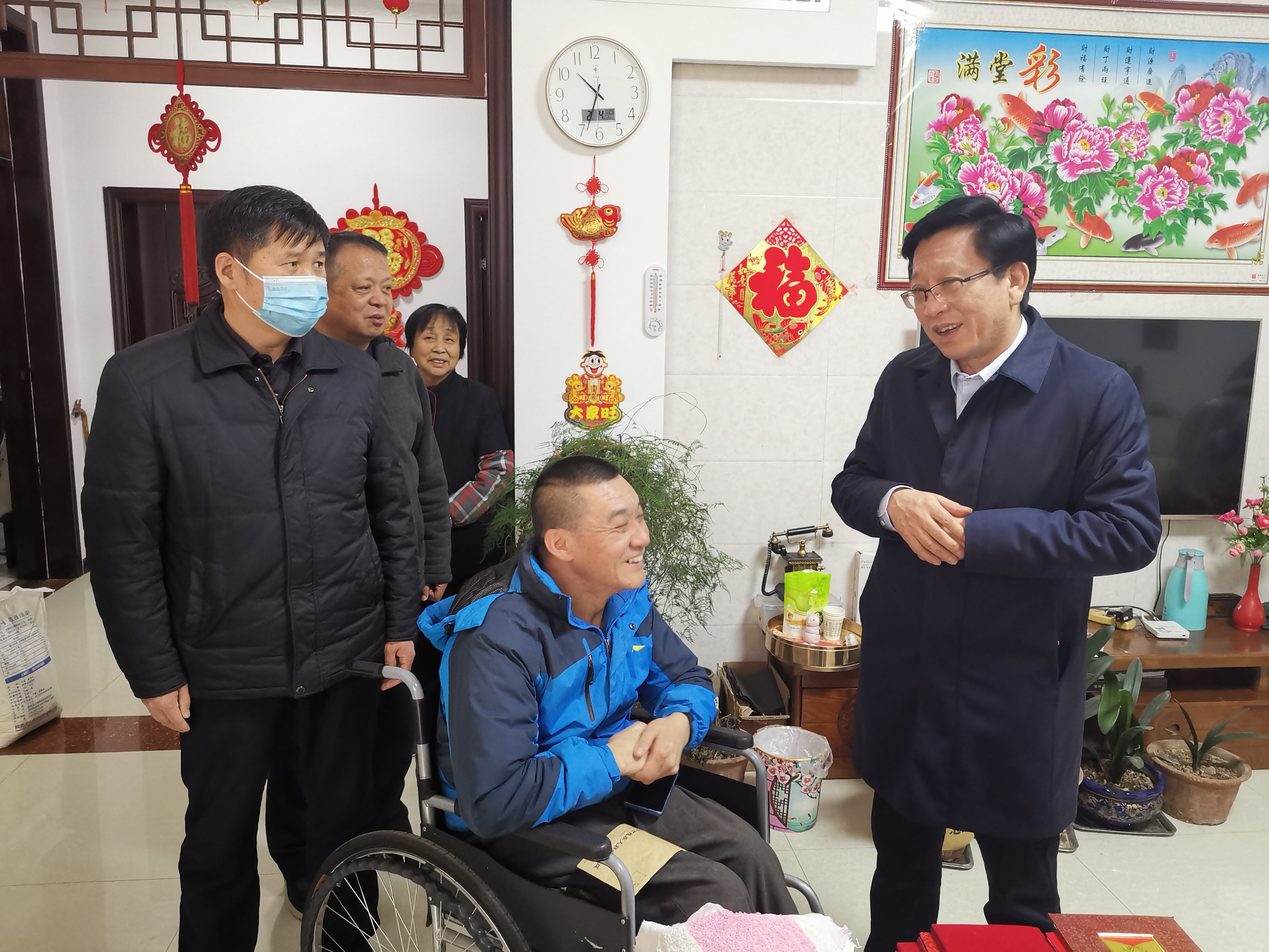 春节慰问残疾人 真情关怀暖人心——市残联党组书记赵寅科到鄠邑区和周至县开展调研走访慰问活动