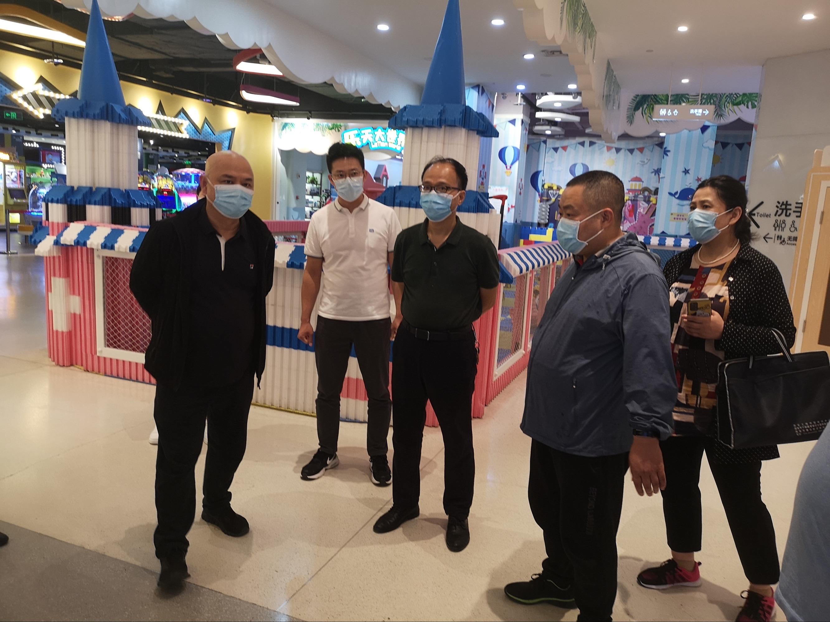 市无障碍督导工作专班对雁塔区8月份无障碍设施建设与改造提升工作进行督导检查