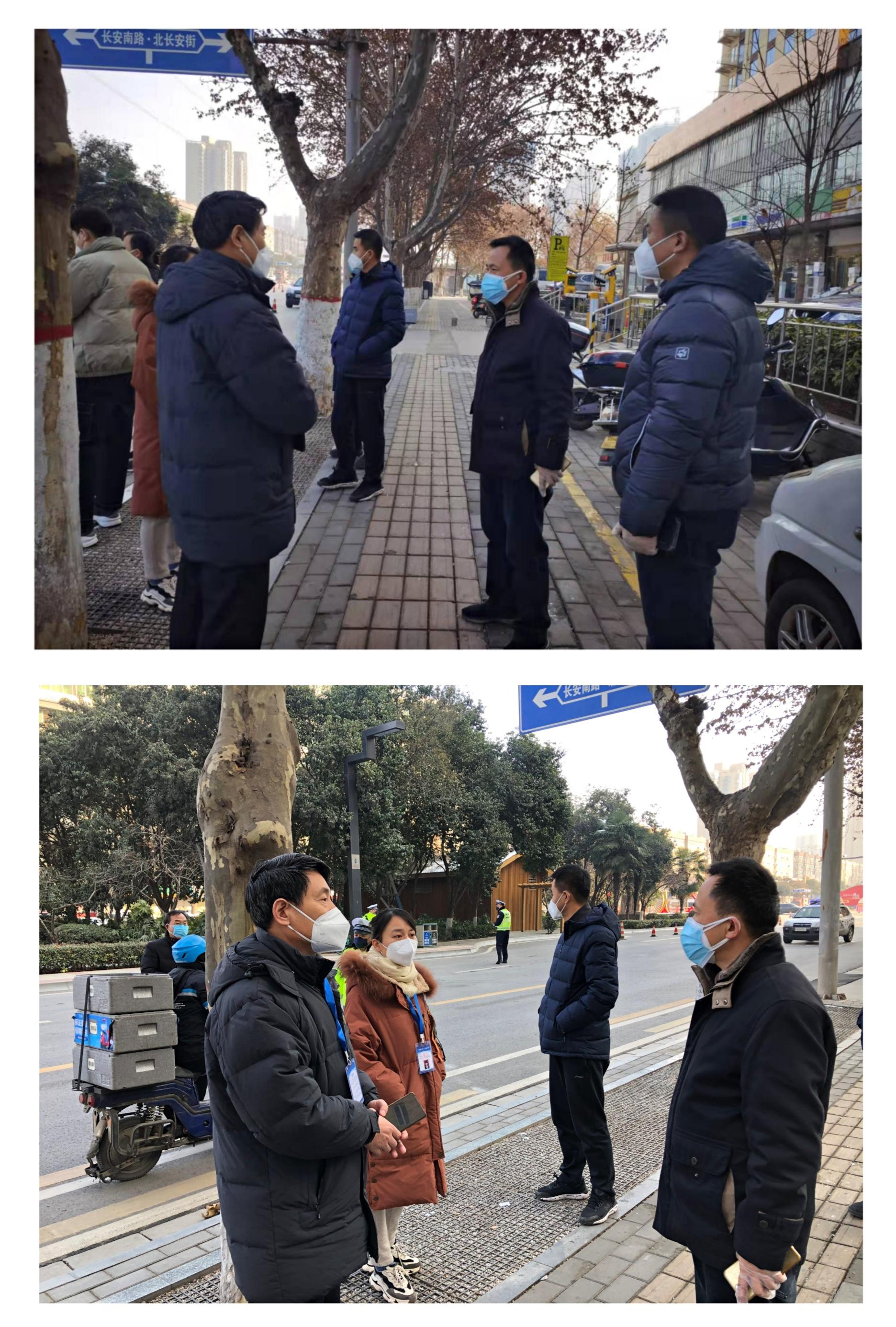 顶风逆行 同心抗疫西安市残联临时党支部党旗高高飘扬在战“疫”一线