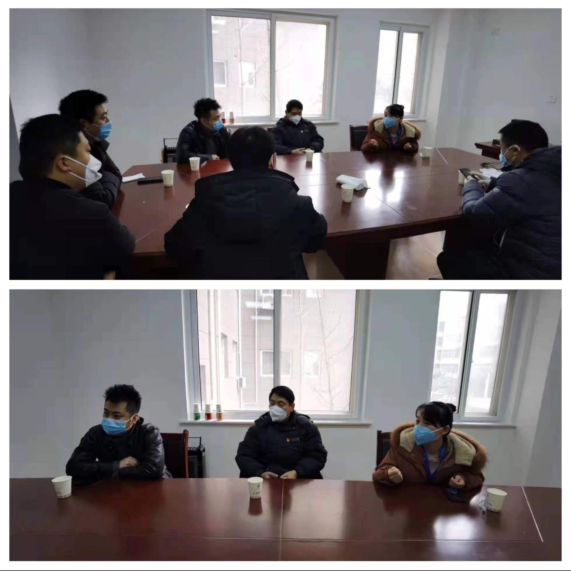 元旦抗疫工作不间断 下沉组党员节日送温暖