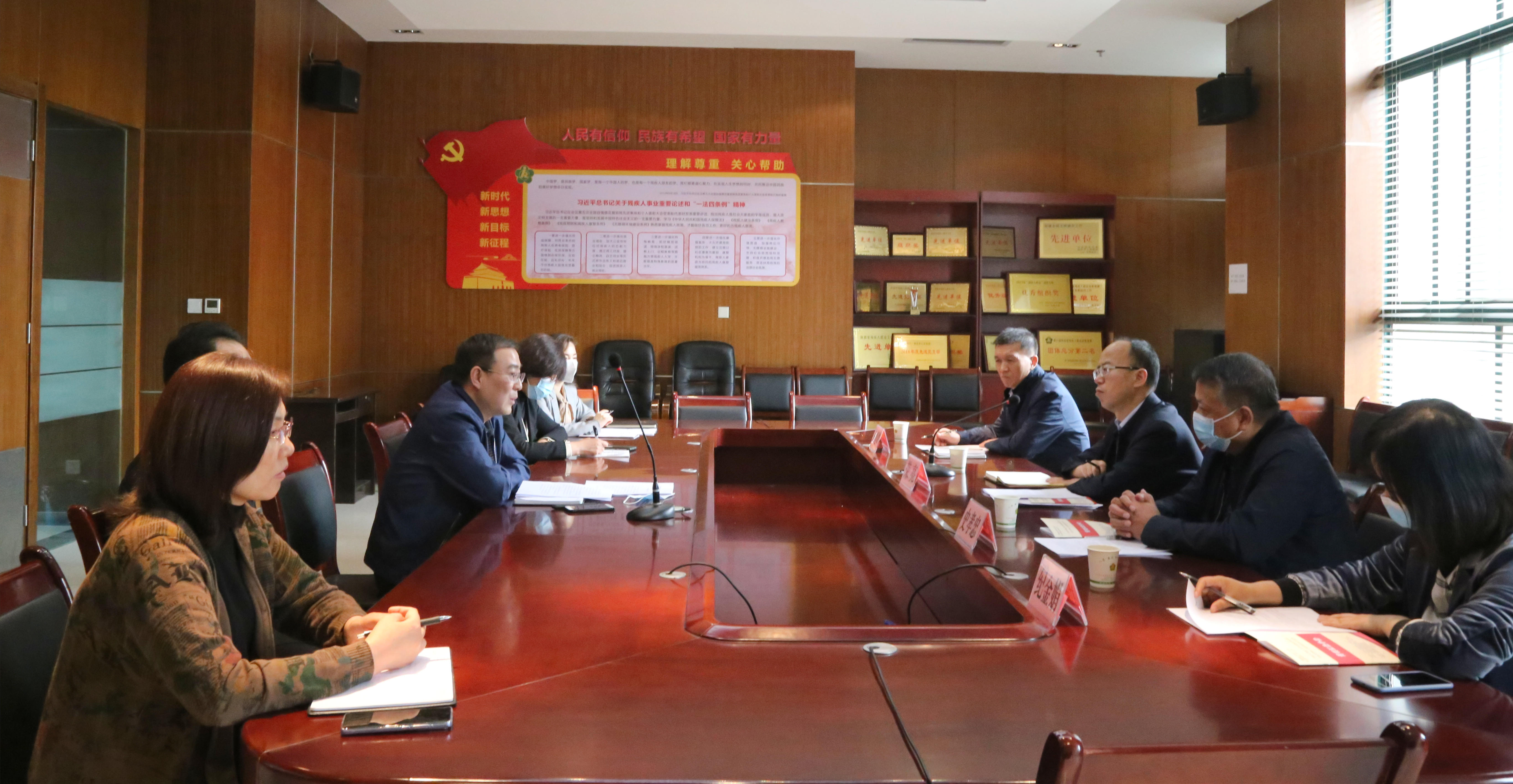 以调研促提升 助推高质量发展——荣亮一行调研残疾人劳动就业服务工作