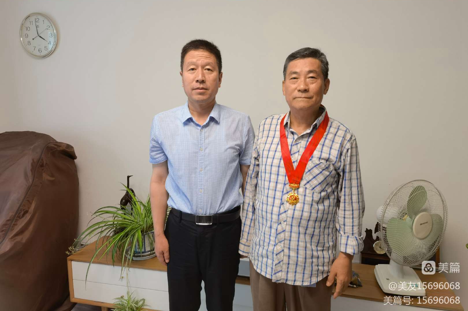 “喜迎二十大，奋进新征程”——市残联为“光荣在党50年”老党员颁发纪念章